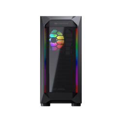 COUGAR MX410-T Acrylic with RGB strips- Mid Tower Case