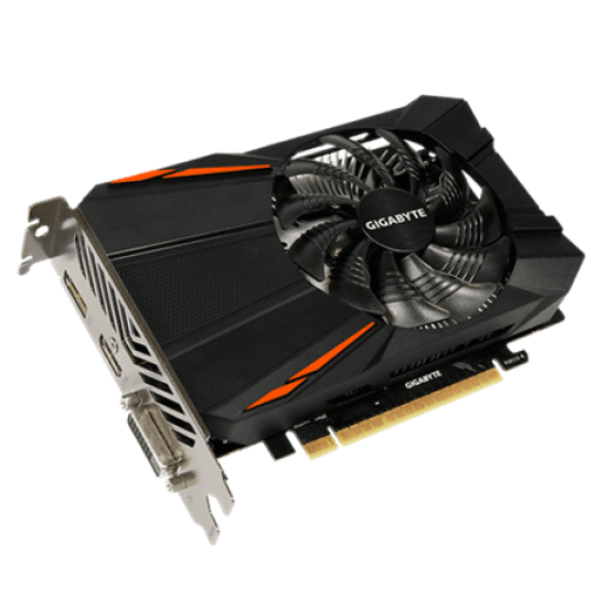 Gigabyte GeForce® GTX 1050 D5 2GB Video Graphics Card GV-N1050D5-2GD