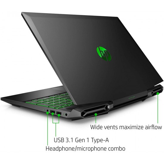 HP Pavilion Gaming 15-DK0056/96WM 9th Gen Core i5, 8GB, 256GB M.2 SSD, GTX1650 4GB, 15.6" FHD, W10