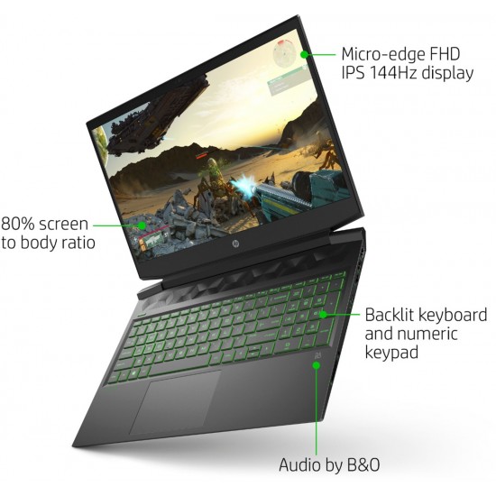 HP Pavilion Gaming 16-A0032DX 10th Gen Core i5, 8GB, 512GB+32GB Optane, 1660Ti 6GB, 16.1" FHD 144Hz