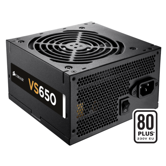 Corsair VS Series™ VS650 – 650 Watt Power Supply