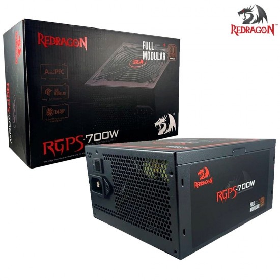 Redragon RGPS GC-PS005 700W Full Module Gaming PC Power Supply