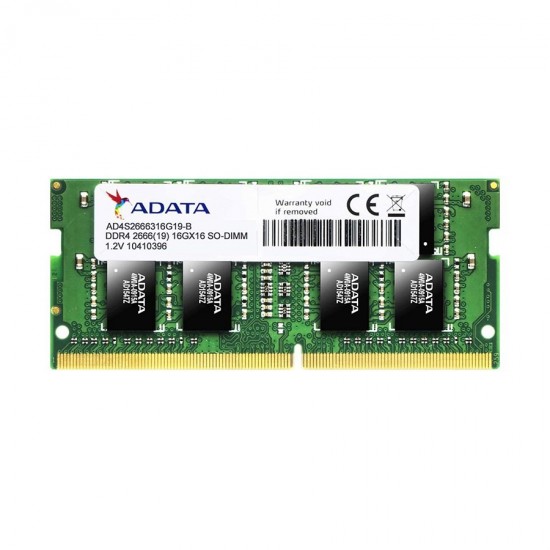 ADATA Premier 4GB DDR4 2666 SO-DIMM Memory Module, AD4S2666J4G19-B