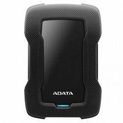 ADATA HD330 1TB AHD330-1TU31-CBK USB 3.1 Shock-Resistant Extra Slim External Hard Drive – Black